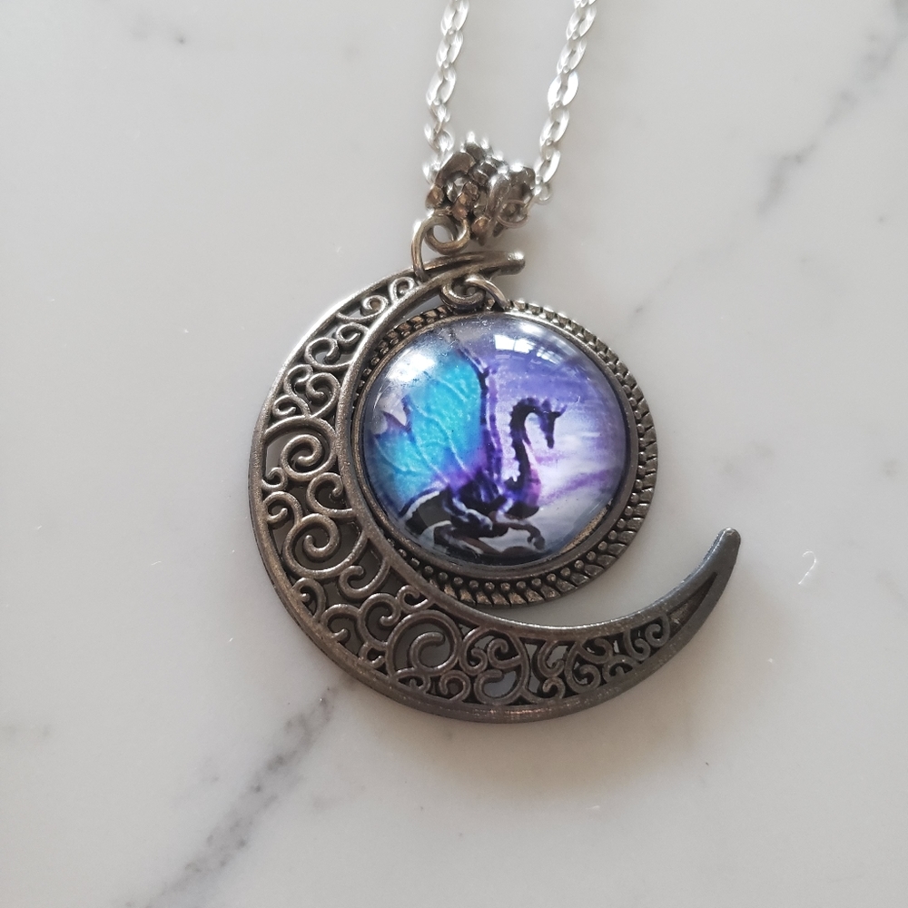 Khaleesi Dragon Necklace, Earrings and Wig